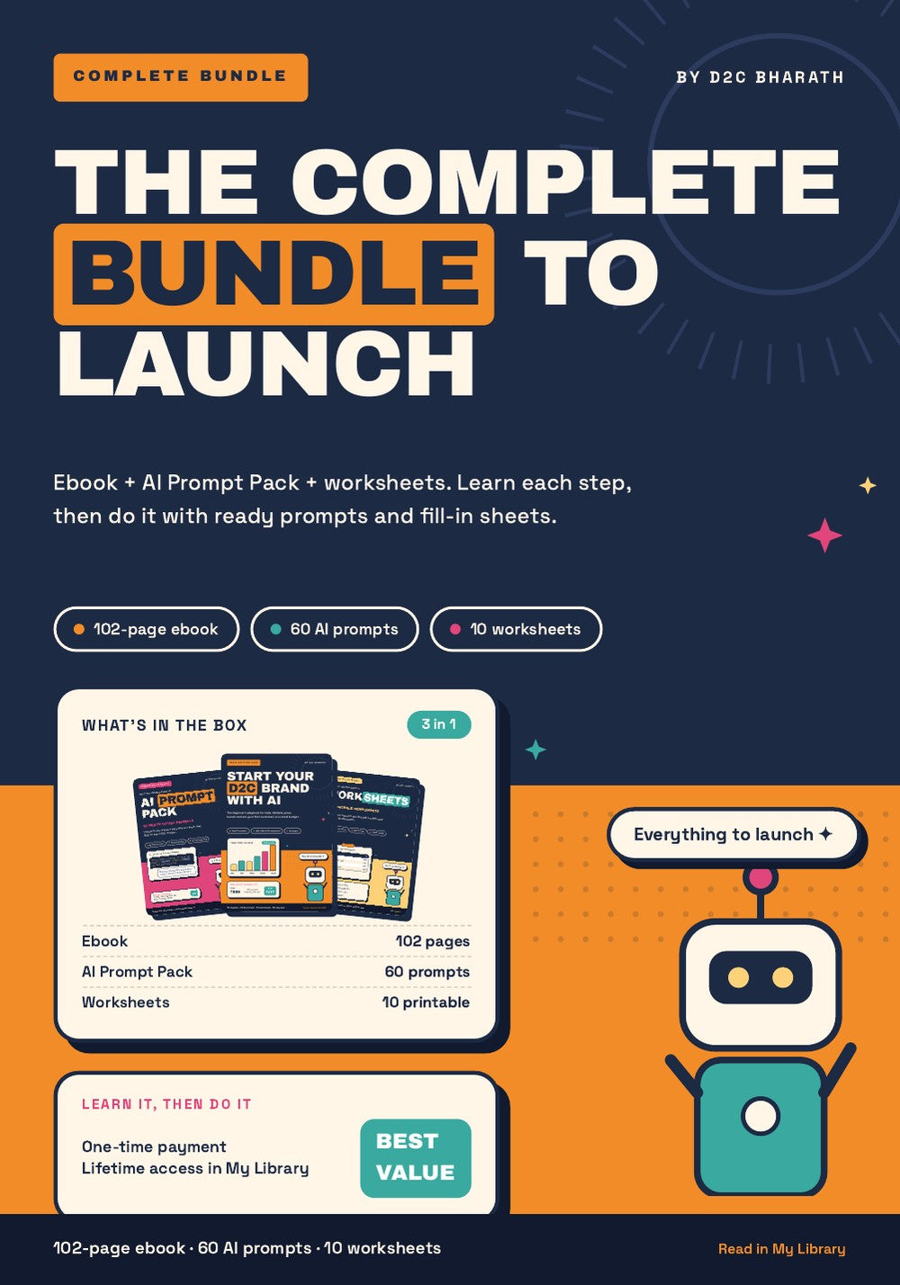 Start Your D2C Business with AI — Lifetime Access to the Book